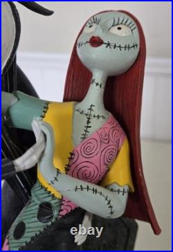 The Art of Disney Theme Parks Jack and Sally Nightmare Before Christmas Statue