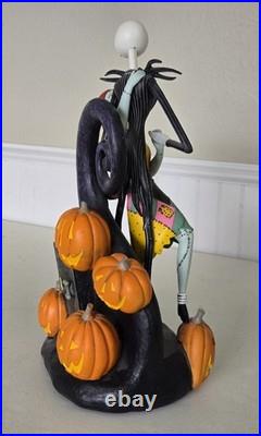The Art of Disney Theme Parks Jack and Sally Nightmare Before Christmas Statue