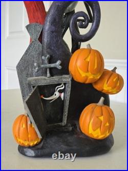 The Art of Disney Theme Parks Jack and Sally Nightmare Before Christmas Statue