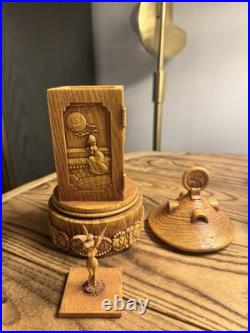 The Art of Disney Theme Parks Olszewski Tinkerbell In Hooks Lantern Heirloom Box