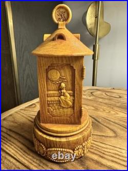 The Art of Disney Theme Parks Olszewski Tinkerbell In Hooks Lantern Heirloom Box