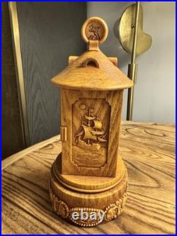 The Art of Disney Theme Parks Olszewski Tinkerbell In Hooks Lantern Heirloom Box