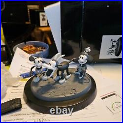 The Art of Disney Theme Parks Steamboat Willie Figurine Figure Numbered 435/1000