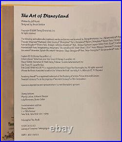 The Art of Disneyland by Jeff Kurtti and Bruce Gordon Disney Theme Park Book