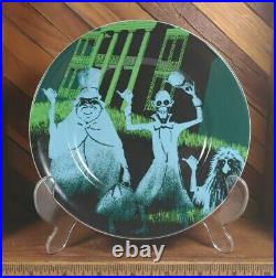 The Hunted Mansion Disney Theme Park Dark Ride RARE Collector Snack Bread Plate