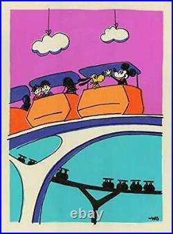 Theme Park Disney Artist Print Will Gay People Mover