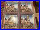 Theme Parks Disneyland & Disney World Castle Plates Jeff Granito Set of 4