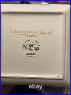 Theme Parks Disneyland & Disney World Castle Plates Jeff Granito Set of 4