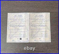 Tokyo DisneySea Priority Admission Ticket Set of 2, Fast Pass, Used