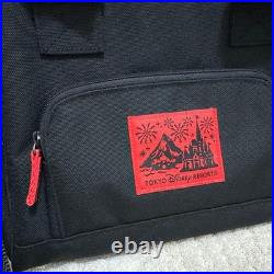 Tokyo Disney Resort 2-Way Bag Black Disney Theme Park Tote Shoulder Crossbody