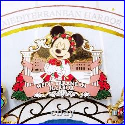 Tokyo Disney Sea 25th Anniv. Mickey Jubilee Journey Pin Badge Set 8 Theme Ports