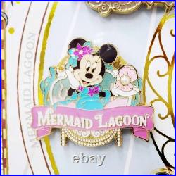 Tokyo Disney Sea 25th Anniv. Mickey Jubilee Journey Pin Badge Set 8 Theme Ports