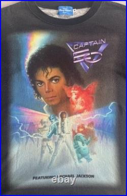 Tokyo Disneyland Captain EO T-Shirt Disney Theme Park Vintage Used