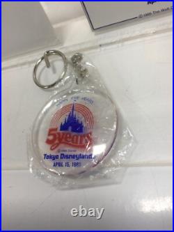 Tokyo Disneyland Resort Cast Member 5years Anniversary 3 Piece Lot tnj17