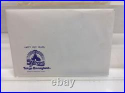 Tokyo Disneyland Resort Cast Member 5years Anniversary 3 Piece Lot tnj17