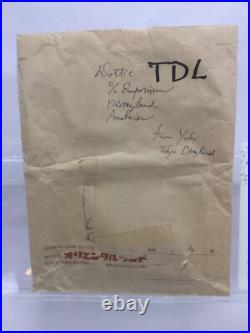 Tokyo Disneyland Resort Cast Member 5years Anniversary 3 Piece Lot tnj17