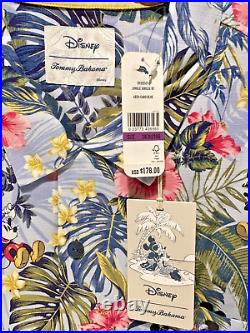 Tommy Bahama Jungle Jubilee Mickey Mouse Disney Hawaiian Camp Shirt 2xlb/2tgg
