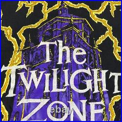 Twilight Zone Tower of Terror Shirt Vintage 1990's Single Stitch L Walt DISNEY