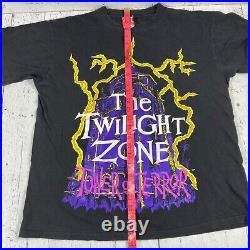 Twilight Zone Tower of Terror Shirt Vintage 1990's Single Stitch L Walt DISNEY Twilight Zone Tower of Terror Shirt Vintage 1990's Single Stitch L Walt DISNEY
