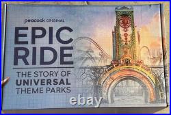 Universal Epic Ride Universe THE STORY OF UNIVERSAL THEME PARKS PROMO PRESS PACK