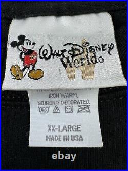 VINTAGE 90s Disney World COUNTDOWN TO EXTINCTION Dinosaur Ride T Shirt USA 2XL