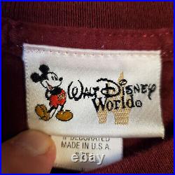 VINTAGE Walt Disney World ADVENTURELAND T Shirt L Expect the Unexpected RARE