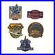 VTG 1990s Disney Parks Patch Lot of 5 Iron-On WDW Epcot AK MK Hollywood Studio