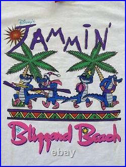 VTG 90s Blizzard Beach Figment Walt Disney World T-Shirt USA Single Stitch XL