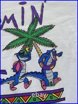 VTG 90s Blizzard Beach Figment Walt Disney World T-Shirt USA Single Stitch XL