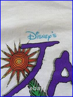 VTG 90s Blizzard Beach Figment Walt Disney World T-Shirt USA Single Stitch XL