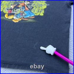 VTG 90s Walt Disney World Haunted Mansion Movie Hitchhiking Ghosts Shirt Size L