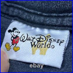 VTG 90s Walt Disney World Haunted Mansion Movie Hitchhiking Ghosts Shirt Size L
