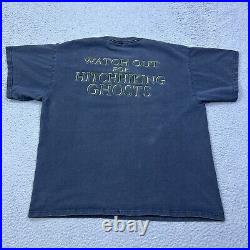 VTG 90s Walt Disney World Haunted Mansion Movie Hitchhiking Ghosts Shirt Size L