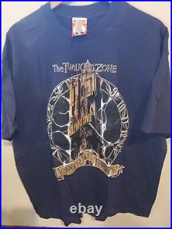 VTG 90s Walt Disney World Tower Of Terror The Twilight Zone T-Shirt USA XXL NWT