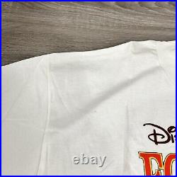 VTG Disney Fort Wilderness Resort Mickey Mouse Logo T-Shirt Mens XL 46-48 NOS