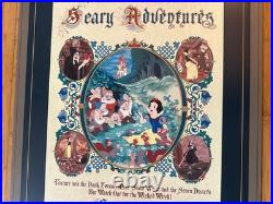 VTG Disneyland Sign Snow White's Scary Adventures Walt Disney Theme Park Land