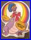VTG Figment 1982 Walt Disney World Theme Parks EPCOT Center Felt Pennant Retro