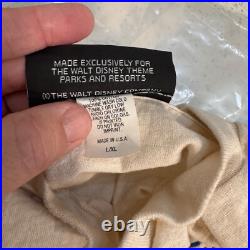 VTG Mickey Mouse Disney T Shirt Size L-XL Single Stitch Tan Rare 90's