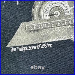 VTG Walt Disney World Tower Of Terror The Twilight Zone Promo T-Shirt USA XL