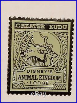 Very Rare Disney Animal Kingdom Lodge 1st First Guest 5 Pin Set