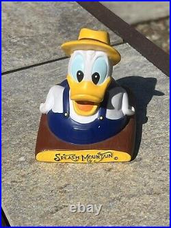 Very Rare Disney Donald Rubber Duck Theme Park Exclusive Splash Mountain