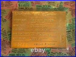 Very Rare Disneyland Park Golden E Ticket Coupon LE # 0266 Disney Pin 19226