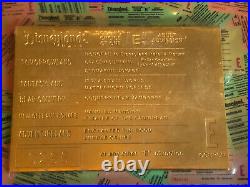 Very Rare Disneyland Park Golden E Ticket Coupon LE # 0266 Disney Pin 19226