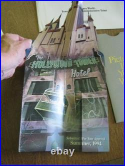 Very Rare WDW 2 1994 TwZone Tower of Terror Commemorative Tickets one unopened