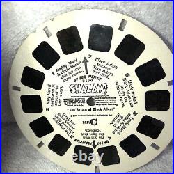 View-master Vintage Shazam The Return A Black Adam Rare Reel C For Viewer