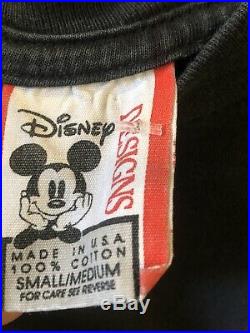 Vintage 1990s Disney Magic Kingdom Alien Encounter Logo Tee Shirt