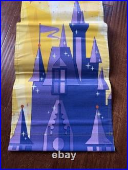 Vintage 4' Disney Original 100 Years Of Magic Theme Park Used Light Post Banner