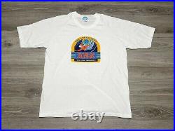 Vintage 80s Disney's Epcot SeaBase Alpha Living Seas Theme Park T-Shirt Size XL