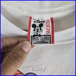 Vintage 90's Disney Journey Into Imagination With Figment T Shirt XL White