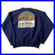 Vintage 90s Disney Animal Kingdom Sweatshirt Mens XL Blue Mickey Theme Park Logo